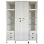 Большой шкаф с витриной Elsa Dreams White варинант исполнения - 6 | Loft Concept в Краснодаре