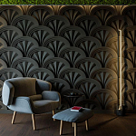 Гипсовая 3D Панель PALM варинант исполнения - 1 | Loft Concept в Краснодаре