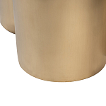 Стол журнальный круглый керамогранит белый Keramos варинант исполнения - 4 | Loft Concept в Краснодаре