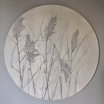 Ботаническое панно Тростник 3 варинант исполнения - 1 | Loft Concept в Краснодаре