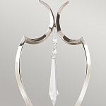 Бра с 2-мя лампами и подвеской из прозрачного стекла Elstead Lighting варинант исполнения - 5 | Loft Concept в Краснодаре