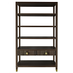 Стеллаж с двумя ящиками Elsa Dreams Walnut варинант исполнения - 5 | Loft Concept в Краснодаре