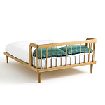 Кровать из массива дуба с пружинным блоком Mateta варинант исполнения - 4 | Loft Concept в Краснодаре