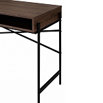 Стол рабочий в стиле лофт с ящиком и нишей для хранения Urban Style Space 2 варинант исполнения - 5 | Loft Concept в Краснодаре