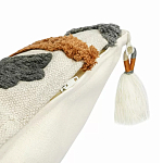 Подушка декоративная с вышивкой и кисточками Divine Abstractions варинант исполнения - 3 | Loft Concept в Краснодаре