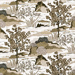 Ткань Velours landscape Beige пейзах N 1190 варинант исполнения - 1 | Loft Concept в Краснодаре