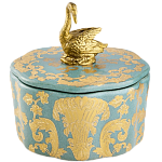 Фарфоровая шкатулка Swan Lake варинант исполнения - 1 | Loft Concept в Краснодаре