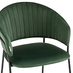 Стул в велюре зеленого цвета Horizon варинант исполнения - 6 | Loft Concept в Краснодаре