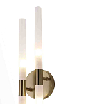 Бра с двумя цилиндрическими матовыми плафонами на круглом основании Delta Light варинант исполнения - 3 | Loft Concept в Краснодаре