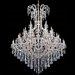 Люстра многоярусная с хрустальными подвесками в классическом стиле Диаметр 180 см Crystal lamps варинант исполнения - 1 | Loft Concept в Краснодаре