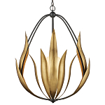 Люстра грушевидной формы с волнистыми листьями Foliage of Leaf Forms варинант исполнения - 2 | Loft Concept в Краснодаре