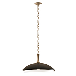 Подвесной светильник с широким куполообразным плафоном Kichler варинант исполнения - 2 | Loft Concept в Краснодаре