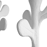 Люстра с белым каркасом и тканевыми абажурами Natural Stems варинант исполнения - 2 | Loft Concept в Краснодаре