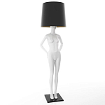 Лампа MANNEQUIN LAMP с абажуром созерцание силуэта варинант исполнения - 1 | Loft Concept в Краснодаре