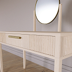 Туалетный Стол с зеркалом Primo Светлый дуб варинант исполнения - 5 | Loft Concept в Краснодаре