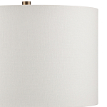 Настольная лампа с фактурным основанием с сочетании белого и зеленого цветов Festoon варинант исполнения - 2 | Loft Concept в Краснодаре