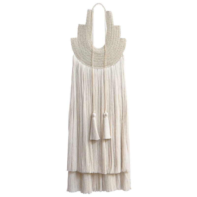 Аксессуар настенный в Эко стиле Белый wall decor White dress Молочный в Краснодаре | Loft Concept 