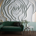 Барельеф ROSE варинант исполнения - 1 | Loft Concept в Краснодаре