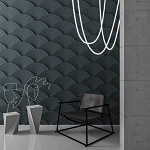 Гипсовая 3D Панель Aura варинант исполнения - 3 | Loft Concept в Краснодаре