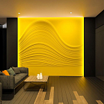 Барельеф BIG WAVE варинант исполнения - 2 | Loft Concept в Краснодаре