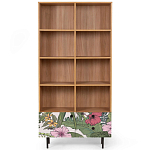 Широкий стеллаж с принтом Elise Rack варинант исполнения - 10 | Loft Concept в Краснодаре