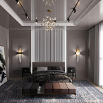 Гипсовая 3D панель M-48 варинант исполнения - 4 | Loft Concept в Краснодаре