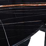 Стол журнальный круглый черный с полкой Inherence варинант исполнения - 3 | Loft Concept в Краснодаре