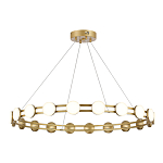 Люстра кольцевая с круглыми светодиодными источниками света Maxine Light варинант исполнения - 7 | Loft Concept в Краснодаре