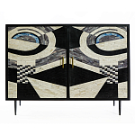 Буфет в гостиную с инкрустацией  Bone Inlay sideboard - 2 doors варинант исполнения - 1 | Loft Concept в Краснодаре