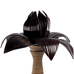 Настольная лампа черная INDONESIAN LAMPS варинант исполнения - 2 | Loft Concept в Краснодаре