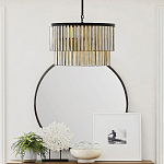 Люстра круглая с подвесками из натурального перламутра Nacre варинант исполнения - 2 | Loft Concept в Краснодаре