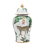 Ваза из фарфора с ручной росписью Leopard Collection  варинант исполнения - 3 | Loft Concept в Краснодаре