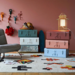 Металлический сундук Metal Chest Black варинант исполнения - 5 | Loft Concept в Краснодаре