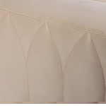 Кресло велюровое бежевое Cubic Silhouette варинант исполнения - 5 | Loft Concept в Краснодаре