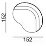 Кушетка Calypso варинант исполнения - 6 | Loft Concept в Краснодаре