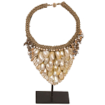 Этническое ожерелье с перламутровыми ракушками Mother of Pearl Shell Necklace варинант исполнения - 1 | Loft Concept в Краснодаре
