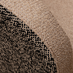 Кресло вращающееся черно-золотая рогожка Julia Armchair Golden Belt варинант исполнения - 2 | Loft Concept в Краснодаре