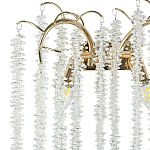 Бра с хрустальными подвесками Bunch of Crystal Berries Gold Wall Lamp варинант исполнения - 2 | Loft Concept в Краснодаре