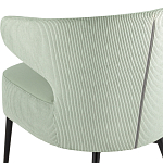 Современное мягкое кресло на металлических ножках Rakush Pistachio варинант исполнения - 7 | Loft Concept в Краснодаре