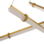 Светодиодная люстра Trumpet Tube Brass 107 варинант исполнения - 3 | Loft Concept в Краснодаре