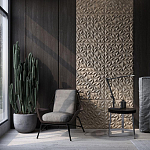 Гипсовая 3D панель с принтографией PM-45 варинант исполнения - 1 | Loft Concept в Краснодаре