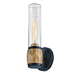 Бра для ванных комнат с прозрачным стеклянным плафоном в форме цилиндра Hinkley варинант исполнения - 12 | Loft Concept в Краснодаре