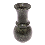 Ваза декоративная для цветов из камня змеевик Vase Serpentine варинант исполнения - 2 | Loft Concept в Краснодаре