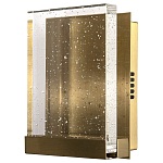 Настенный геометрический светильник со стеклом Rectangle Geometry Glass Wall Lamp варинант исполнения - 1 | Loft Concept в Краснодаре