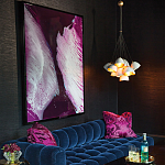 Люстра с 15-ю белыми  плафонами с золотой внутренней поверхностью Hinkley варинант исполнения - 3 | Loft Concept в Краснодаре