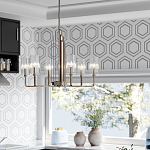  Люстра с прозрачными рифлеными цилиндрическими плафонами Kichler варинант исполнения - 27 | Loft Concept в Краснодаре