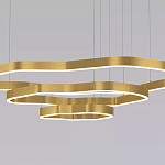 Люстра подвесная с 3-мя ассиметричными светодиодными лампами Golden Current варинант исполнения - 3 | Loft Concept в Краснодаре