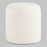 Дизайнерский Пуф Букле Poof Alice White Boucle  варинант исполнения - 5 | Loft Concept в Краснодаре