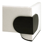 Дизайнерский Двухместный диван Florida Sofa  с элегантным деревянным декором  варинант исполнения - 4 | Loft Concept в Краснодаре