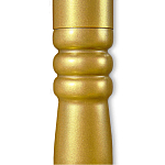 Вешалка золотого цвета с 4-мя крючками из пластика Curves Hangers варинант исполнения - 3 | Loft Concept в Краснодаре